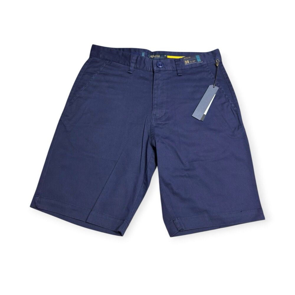 Depactus Transition Casual Shorts Size 28 Navy Blue DNY Beach Summer BNWT